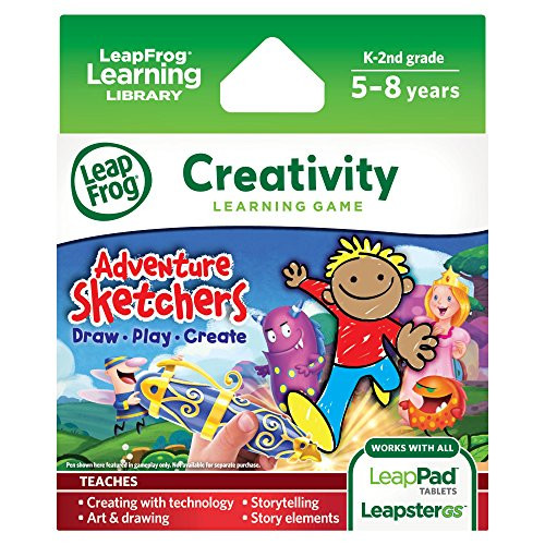 LeapFrog Adventure Sketchers! Draw, Play, Create Learning Game (for LeapPad Tablets and LeapsterGS)
