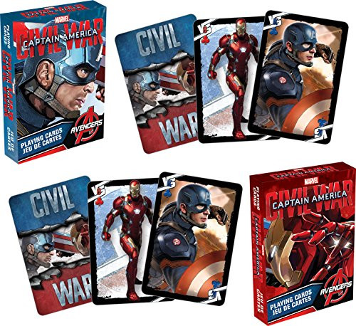 Captain America Playing Cards