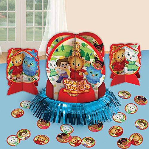 amscan Table Decorating Kit | Daniel Tiger's Neighborhood | Party Accessory, Multicolor, One Size