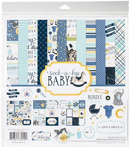 Carta Bella Paper Company Rock-a-Bye Boy Collection Kit