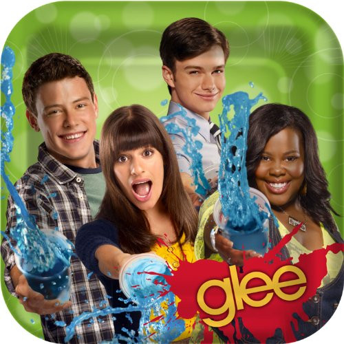 Glee Large Paper Plates (8ct) Glee Large Paper Plates (8ct)