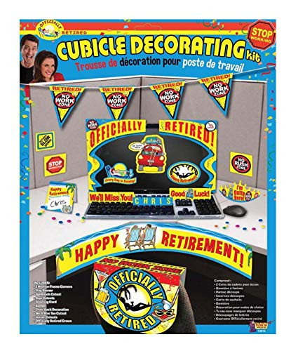 Forum Novelties 72816 Officially Retired Cubicle/Desk Decorating Kit