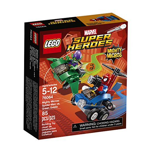 LEGO Super Heroes Mighty Micros: Spider-Man vs. Green Gobl 76064 LEGO Super Heroes Mighty Micros: Spider-Man vs. Green Gobl 76064