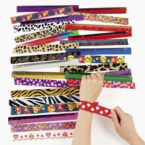 Fun Express, Metal Slap Bracelet Assortment