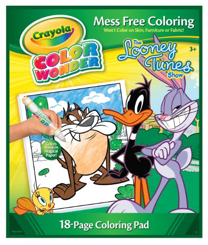 Crayola Crayon Wonder Looney Tunes Coloring Pad Refill Book