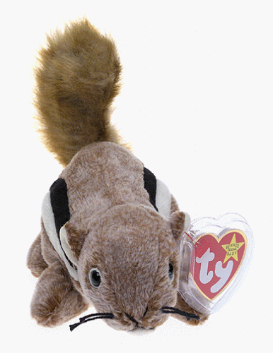Chipper The Chipmunk Beanie Baby (Retired)