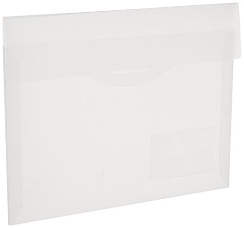 Avery Translucent Document Wallet, Letter, Poly, Clear, 1 Wallet (72278)