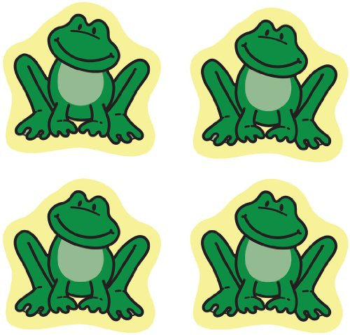 Carson Dellosa Frogs Chart Seals (2164)