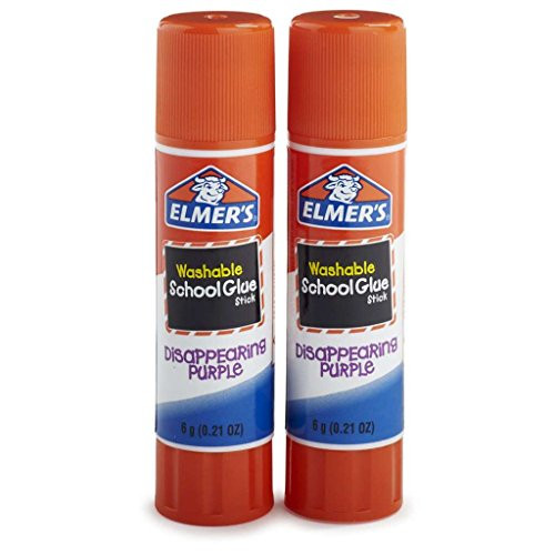 Bulk Buy: Elmers Washable School Glue Stick Purple .22 Ounce (2-Pack)