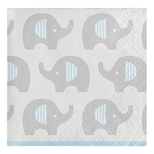 Creative Converting Little Peanut Boy Party Cute Elephant Napkins