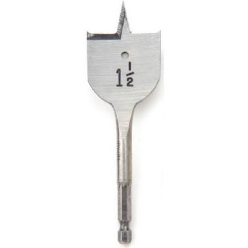 Irwin Tools 87924 Short Spade Bit, 1-1/2", 4"