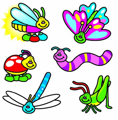 Carson Dellosa Bugs Dazzle Stickers (2904)