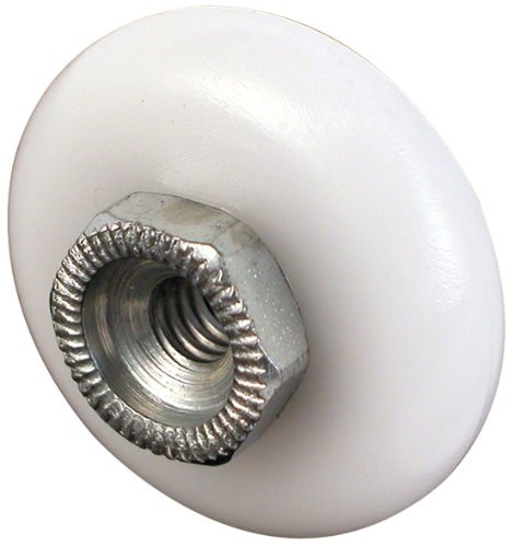 Prime-Line Products 1901 Round Tub Enclosure Roller, 7/8-Inch, 2-Pack