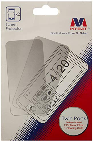 MYBAT KYOC5170LCDSCPRTW LCD Screen Protector for Kyocera Hydro C5170 - Retail Packaging - Twin Pack