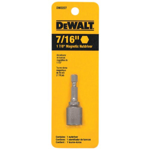 DEWALT DW2227 7/16-Inch by 1 7/8-Inch Nut Driver