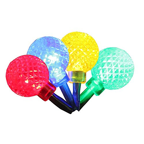 Product Works UltraLED Battery Operated Rasberry Twinkle Light String, Multi-Color, 3.5-Feet