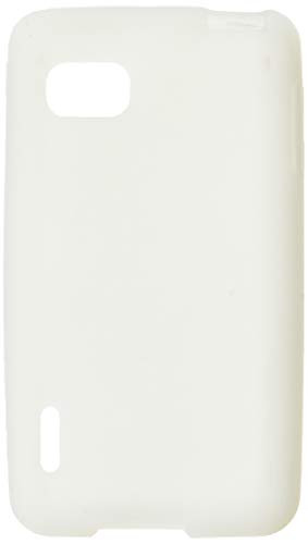 MyBat Solid Skin Cover for LG LS720 (Optimus F3) - Retail Packaging - White
