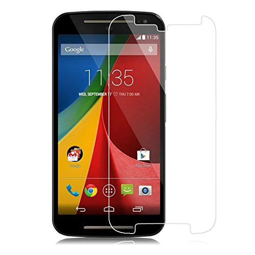 MyBat Motorola Moto G2 Screen Protector Twin Pack - Retail Packaging - Clear