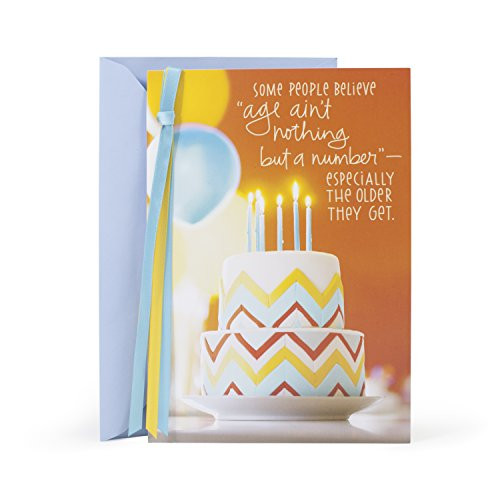 Hallmark Mahogany Birthday Card (Cake)