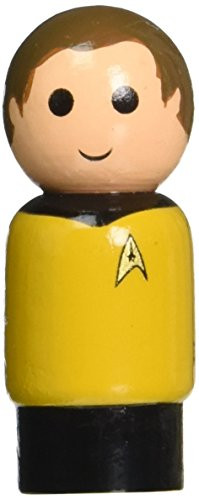 Bif Bang Pow! Star Trek The Original Series Captain James T. Kirk Pin Mate Wooden Figure