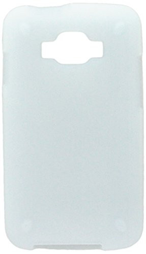 MyBat Solid Skin Cover for Samsung I847 (Rugby Smart) - Retail Packaging - White