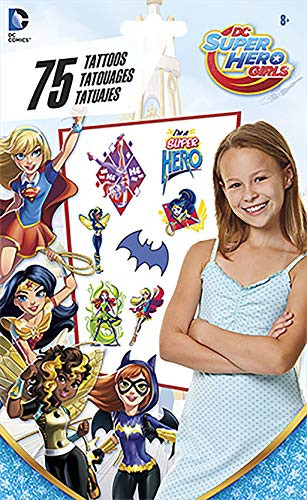 Trends International Super Hero Girls - Standard Tattoo Bag 75ct