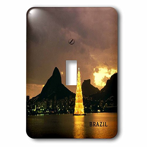 3dRose lsp_80804_1 Christmas In Rio De Janeiro Single Toggle Switch