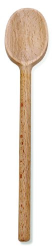 Norpro 7620 Oval Wooden Spoon, 10"