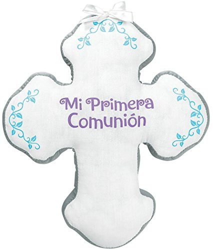 Mi Primera Comunión White Autograph Pillow | Party Supply, 4 Ct.