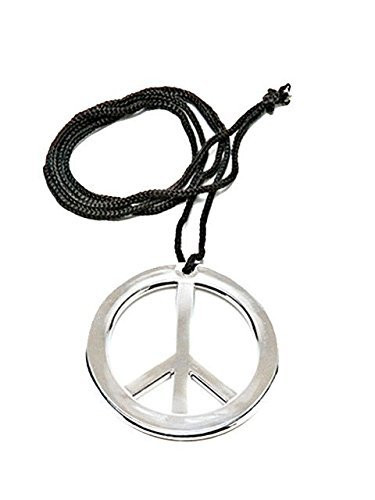 Rubie's Costume Co. Metal Peace Pendant, One Size, Multicolor