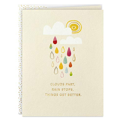 Hallmark Good Mail Thinking of You Card, Encouragement Card, Sympathy Card (Things Get Better) Hallmark Good Mail Thinking of You Card, Encouragement Card, Sympathy Card (Things Get Better)