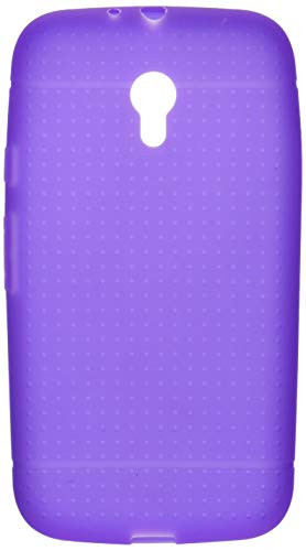 HR Wireless Cell Phone Case for Motorola Moto G 2015 3rd Gen - Retail Packaging - Purple