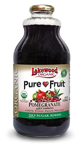 Lakewood Organic Pure Fruit (SH) Pomegranate with Cranberry Blend