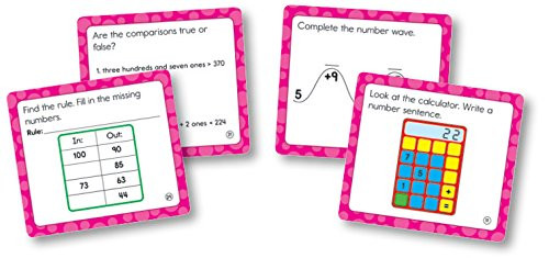 Carson Dellosa Math Challenge Cut-Outs Grade 2 (120502)