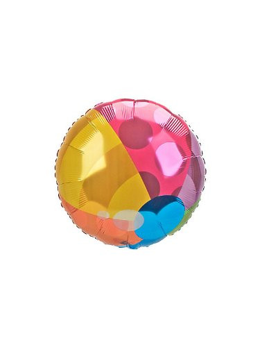 18" Beach Ball Shape Mylar Balloon - Mylar Balloon Foil