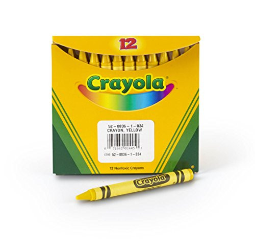 Crayola Bulk Crayons 12 Ct Yellow