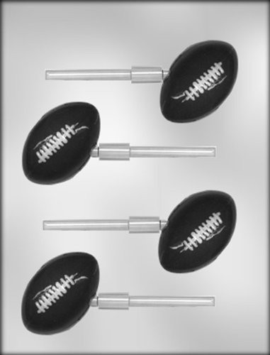 CK Products 2-5/8" Football Sucker Choc Mold
