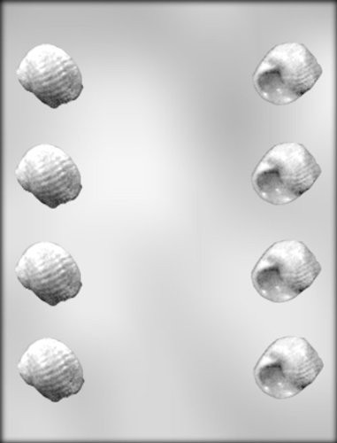 CK Products 3-D Round Seashell Chocolate Mold