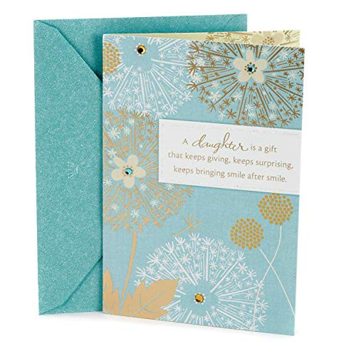 Hallmark Birthday Greeting Card to Daughter (Flowers)