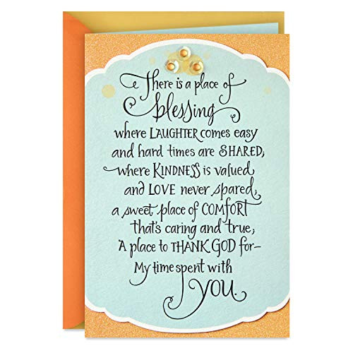 Hallmark DaySpring Religious Birthday Card (Blessings On Your Birthday) Hallmark DaySpring Religious Birthday Card (Blessings On Your Birthday)