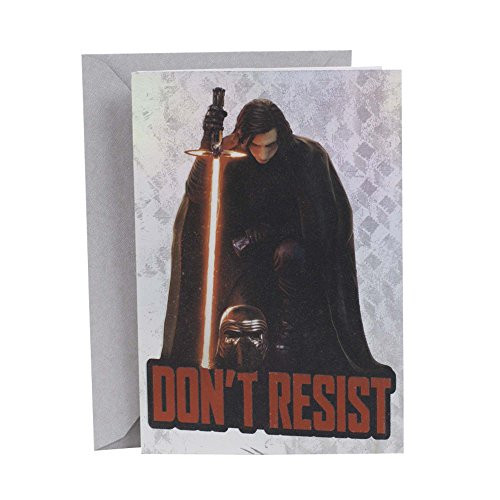 Hallmark Birthday Card (Star Wars Kylo Ren )