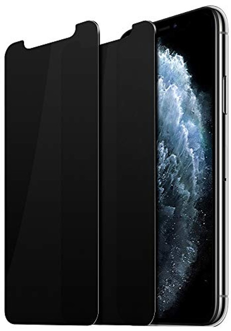 SURBUID [2 Pack] iPhone 11 Pro Max/iPhone Xs Max Privacy Screen Protector Anti Spy Tempered Glass Anti Scratch Case Friendly Designed for iPhone 11 Pro Max 6.5 Inch 2019 Release
