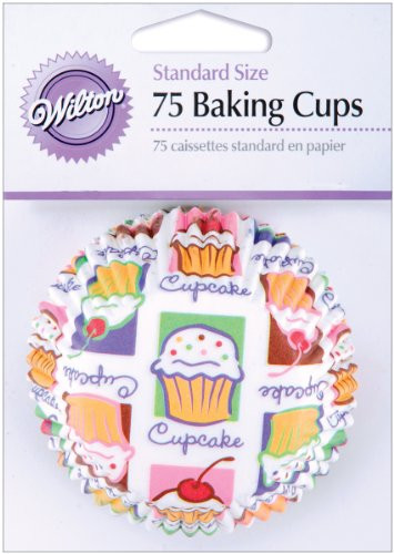 Wilton Cupcake Heaven Standard Baking Cups - Pack of 75