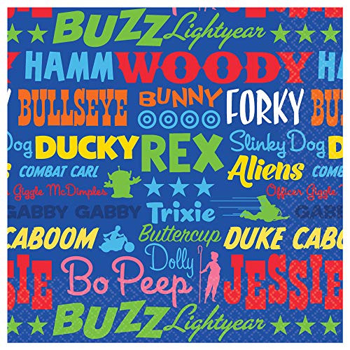 Toy Story 4 Beverage Napkins, 16 count