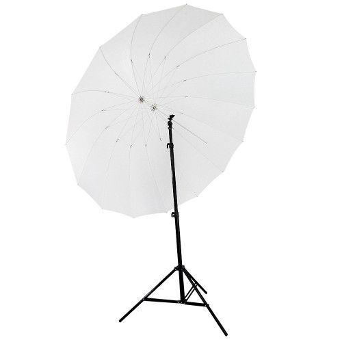 Neewer 72'/185cm White Diffusion Parabolic Umbrella 16 Fiberglass Rib 7mm Shaft, includes Portable Carrying Bag
