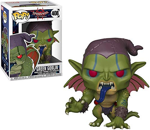 Funko Pop Marvel: Animated Spider-Man Movie - Green Goblin Collectible Figure, Multicolor Funko Pop Marvel: Animated Spider-Man Movie - Green Goblin Collectible Figure, Multicolor