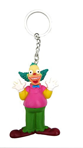 Fox The Simpsons Clown 3D PVC Key Ring