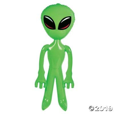 Fun Express Alien INFLATE (36") - Toys - 1 Piece