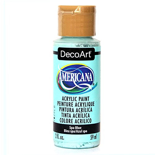 DecoArt Americana Acrylic Paint, 2-Ounce, Spa Blue