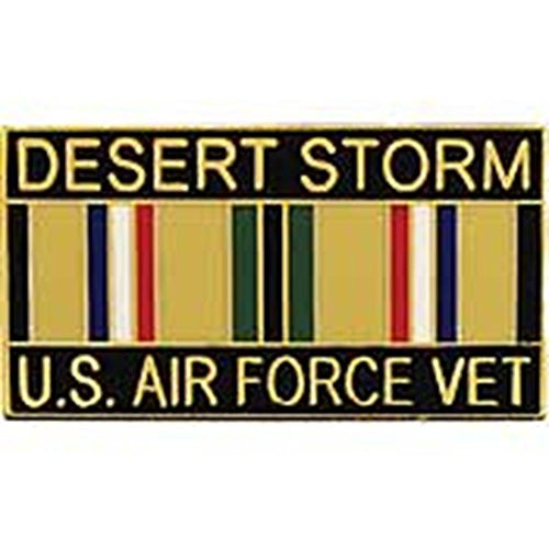 EagleEmblems P12261 Pin-DEST.Storm,USAF,Vet. (1.125'')